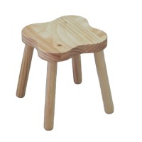 New Design modern wooden baby stool natural children stool chairs