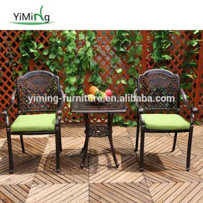 Outdoor Furniture for Balcony Vintage Metal Garden Chairs