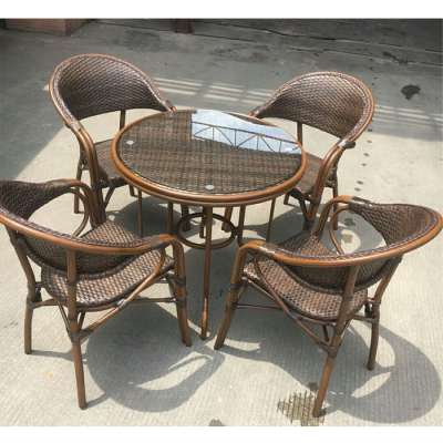 Gracious Dark Rattan Sofa lounge wicker furniture