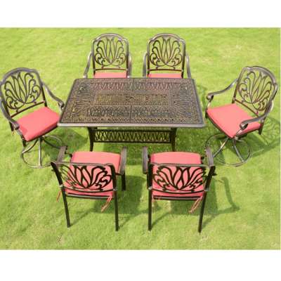 Balcony Vintage Garden Chairs Cast Iron