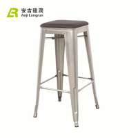 Design metal bistro club kitchen bar stools